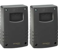 2x Oktaplex Capteur crépusculaire extérieur IP65 Interrupteur crépusculaire avec minuterie 230V anthracite