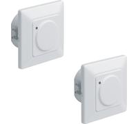 2x Oktaplex détecteur de mouvement plat capteur HF 180° radar encastré blanc capteur hyperfréquence