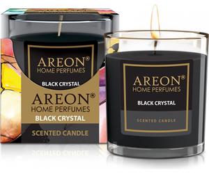 2x Original Areon Bien-être - Bougie Parfumée Verre 120g - Parfum : Black Crystal