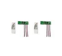 2X Panneau de Commande Automatique avec Télécommande, Panneau de Commande LED Solaire Multifonction, Pratique, Induction Du Corps Humain