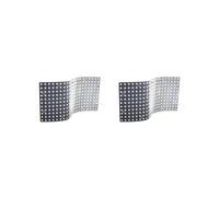 2X Panneau LED Flexible 490 X 245 mm 24 V 242 LED 28 W pour Comptoir de Cuisine en Marbre, Rétroéclairage Publicitaire