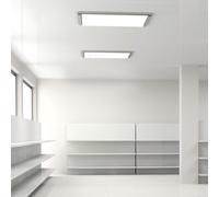LED 2er Set Lampes Encastrées 12 W Chambre D'Amis Deckenpanel Blanc Chaud