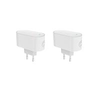 2X Passerelle Tuya ZigBee Hub Passerelle ZigBee Multimode Hub Mesh pour Domotique Intelligente Prise UE