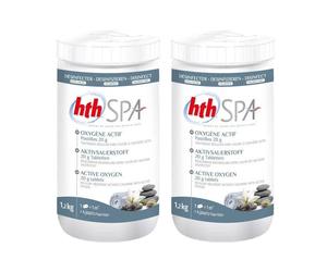 2x Pastilles d'oxygène actif (1,2 kg) hth Spa D901125HA