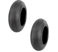 2x PNEU 3.50 - 8 CHARIOT BROUETTE TRACTEUR TONDEUSE DIABLE 350x8 pneus