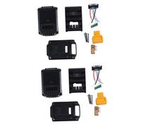 2X Pour 18V 20V Boîtier En Plastique De Remplacement De La Batterie 3.0Ah 4.0Ah DCB201,DCB203,DCB204,DCB200 De Couvercle De Batterie Li-Ion