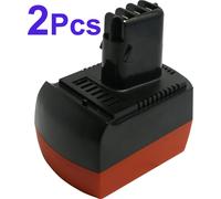 2x PowerSmart Batterie 3000mAh pour METABO BSZ 12, BSZ 12 Impuls,BSZ 12 Premium, BZ 12 SP
