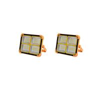 2X Projecteur Solaire LED 3000W Rechargeable D'Urgence pour Camping, Projecteur D'Extérieur Étanche et Portable 3000W