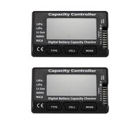 2X RC CellMeter-7 Vérificateur de capacité de batterie numérique LiFe-Ion NiMH Nicd
