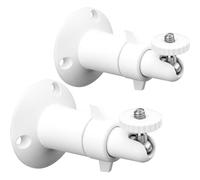 2x Support mural pour caméra compatible avec Arlo,compatible avec Eufy,compatible avec Wyze-Support pivotant en aluminium avec filetage 1/4"",intérieur et extérieur.