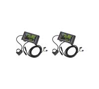 2X SW900 Panneau de Commande Du Compteur D'Affichage LCD 24 36 48V 52V 60V Scooter Électrique 6 Broches Prise Vitesse de Conduite Affichage de la