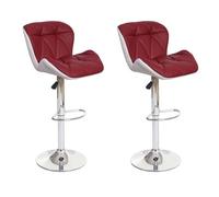 Mendler Tabouret de bar relevable - Bordeaux