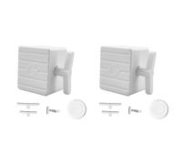 2X Télécommande Sans Fil Éteindre/Allumer les Lumières, Interrupteur Mural à Pression Automatique, Interrupteur à Physique Automatique
