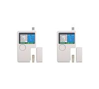 2X Testeur de Câble RéSeau Professionnel Multifonction 4 en 1 RJ45/RJ11/USB/BNC LAN Câble Cat5 Cat6 Testeur de Fil