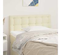 2x Têtes de Lit Noir 100x5x78/88 cm Similicuir Meubles de Chambre vidaXL