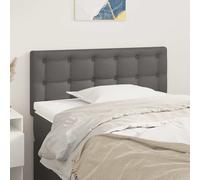2x Têtes de Lit Noir 100x5x78/88 cm Similicuir Meubles de Chambre vidaXL