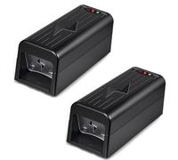 2X Tueurs électriques, Mise à Niveau de l'électricité Efficace à l'intérieur, Forte Tension pour Tuer instantanément Les Rats, réutilisables - Tueurs domestiques sans Contact