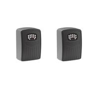 2X TUYA Key Box BoîTe de Verrouillage de Stockage Life App Support Mural SéCurité Antivol Lockbox-Mot de Passe