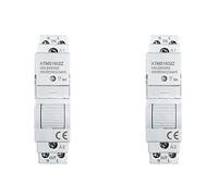 2X Tuya Life ZigBee 16A Din Rail 1P Commutateur KWh Compteur avec Contrôleur D'énergie Minuterie Support App Télécommande