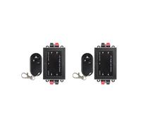 2X Variateur de Lumière LED Monochrome 8 A 12 V 24 V CC, Contrôleur de Gradation de Signal PWM 1 Canal avec Télécommande à 3 Touches