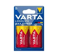 Varta MAX TECH 2x Alkaline D Batterie à usage unique Alcaline