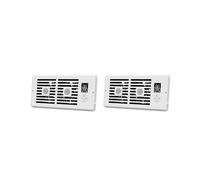 2X Ventilateur D'Appoint Intelligent 4 X 10 Pouces, Chauffage, Refroidissement, Ventilation, Télécommande, Thermostat, pour Bureau, Maison, Prise