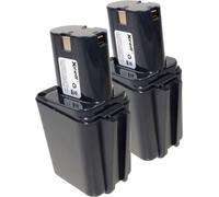 2x XCell batterie d'outillage pour Bosch Ni-MH 9,6V 3000mAh