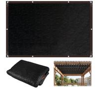 2x3m Voile D'ombrage Jardin Potager, Matériau PE | Ombrage Potager,Toile Ombrage Potager pour Pergola, Terrasse, Serre, Poulailler, Plantes,Degré d'ombrage de 90%, Noir