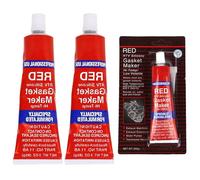 2x85g Pate a Joint Moteur, Joint Carter Huile Moteur, Silicone Haute Temperature, Carburateur Mastic en Silicone,D'étanchéité du Service,Plage de Température -60 °C à 320 °C-Rouge