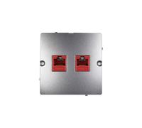 2xRJ45 Simon Basic BMF52.02/21 ordinateur double prise