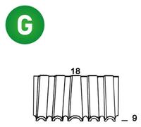 3 000 Agrafes Mini-Croco Wm18-09 - 18x9 mm - D-Work