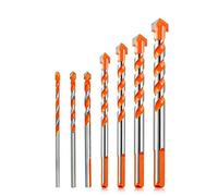 3-12mm Multifunction Gun Drill Bits Set For Electric Bench Drill Ceramic Wall Tile Marble Hole Saw Diamond Triangle Drilling Bit,3 4 5 6 8 10 12 mm
