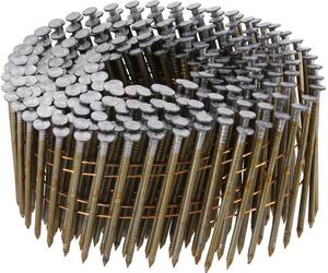 3,1x90mm Lisse galvanisé 16° Clous de bobine pour cloueur de bobine Prebena Paslode BeA Bostitch 3,6M P