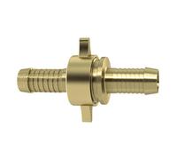 3/3 Raccord de tuyau G 1 1/4 x 25 mm, écrou plat avec joint torique NBR en laiton vierge.