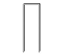 3 300 Agrafes Galvanisées Résinées Wd-75-25.7x75x1.53 mm - D-Work