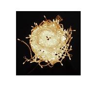 3 * 3m LED guirlande lumineuse jardin rideaux Décoration pour Fête Noël Mariage EU plug 220V (pur blanc)