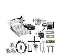 3/4 axes CNC routeur 6040/3040/3020 graveur USB Port fraisage gravure Machine PVC 3D sculpture Machine à bois(4 Axis CNC 6040)