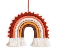 (3) 6 Layers Nordic Woven Rainbow Tapestry Home Decor Wall Hanging Toys Nursery Decor Living Room Kids Girls Bedroom Decor