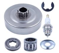 3/8 "7T Tambour d'embrayage d'entraînement par chaîne Jante de pignon Roulement à aiguilles pour Stihl MS170 017 018 MS180 MS 180 MS 170 tronçonneuse