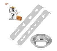 3 Accessoires pour Emporte pièces 8 Formes Accessoire pour Biscuits | Hachoir à Viande Biscuit Compatible avec les Emporte pièces à Anneaux de Connexion Accessoires de Pâtisserie de Noël