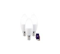 : 3 ampoules à LED connectéea E14 Blanc réglable LAV-90.w