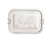 3 Boîtes À Gouter Inox Kiddy 500 Ml Baleines Multi-coloured TU