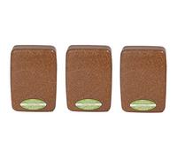3 boîtes à savon en bois liquide.