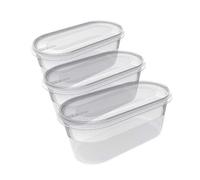 Set de 3 boîtes de congélation Helsinki, 0,8 L