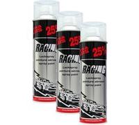 3 bombes de vernis - Brillant - Carrosserie voiture - Racing - Transparent - 500ml