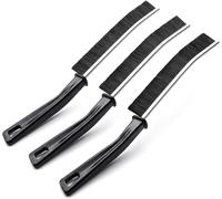 3 brosses à Joint, Brosse à fenêtres à Poils durs, Brosse à Joints de carrelage pour Salle de Bains, Outil Polyvalent pour Nettoyer Les Angles Difficiles de Cuisine et Salle de Bain
