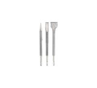 3 burins pointu/bêche/plat pour système SDS-Plus