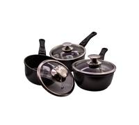 3 casseroles 16/18/20 cm en pierre, Schumann professionnel