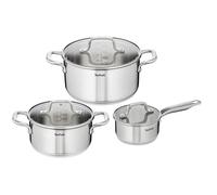 Tefal H816S6 Infinite 6-piece pan saucepan 16 cm, saucepans 20/24 cm + lids