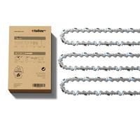 3 chaînes de scie 3/8", 1,6 mm, 72 maillons, pour lame de 50 cm